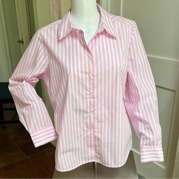 Foxcroft Wrinkle Free Shaped Blouse 14P - Picture 2 of 12